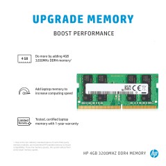 HP 4GB DDR4 3200MHz Memory (286H5AA#AC3) - High Performance Upgrade
